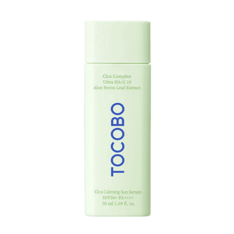 TOCOBO Cica Calming Sun Serum – успокаивающая сыворотка с SPF для чувствительной кожи