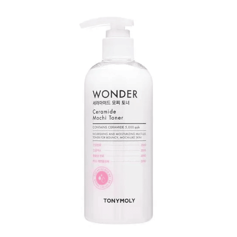 TONYMOLY - Wonder Ceramide Mochi Toner Pump Version – toniks barjeras atjaunošanai