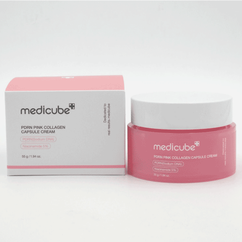 medicube PDRN Pink Collagen Capsule Cream – омолаживающий коллагеновый крем